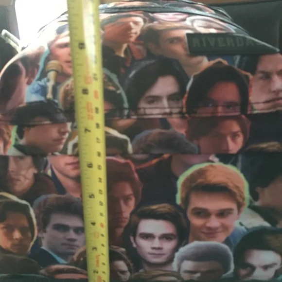 NWOT Riverdale Archie and Jug Head Photo Collage Backpack - Picture 3 of 9